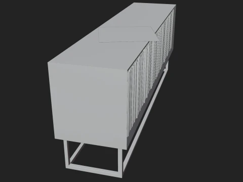 Vinyl Storage No9 3D Model