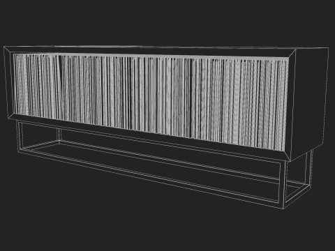 Vinyl Storage No9 3D Model