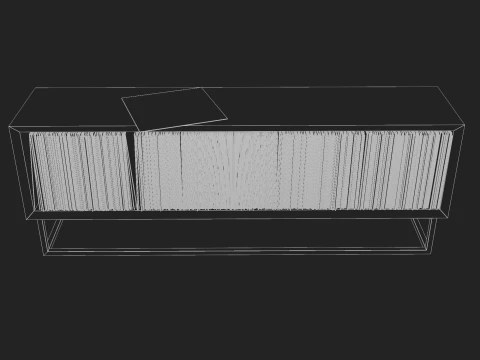 Vinyl Storage No9 3D Model