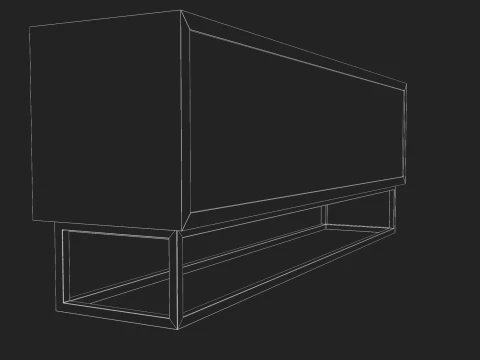 Vinyl Storage No9 3D Model