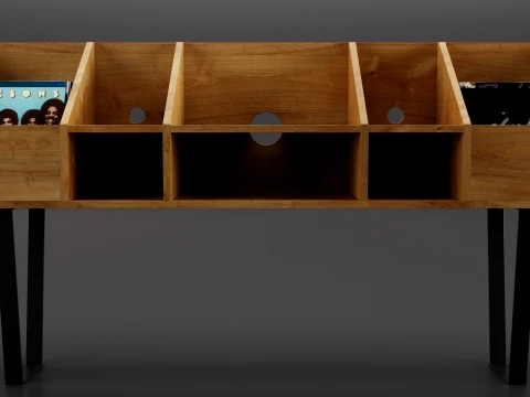 Vinyl Storage No10 3D Model