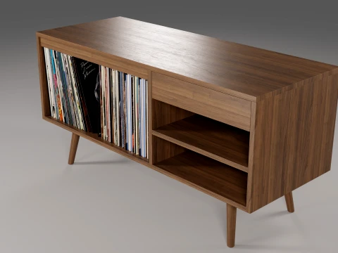 Vinyl Storage No11 3D Model