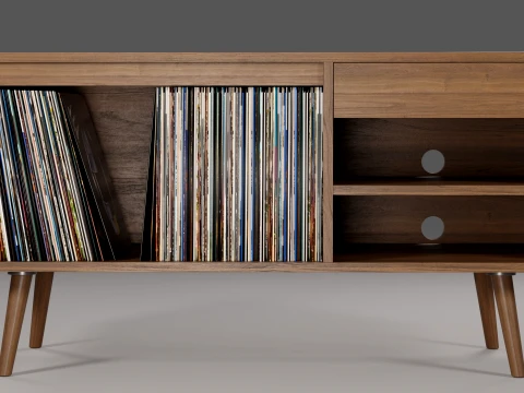 Vinyl Storage No11 3D Model