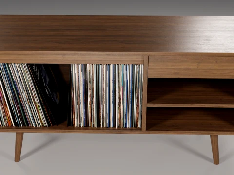 Vinyl Storage No11 3D Model
