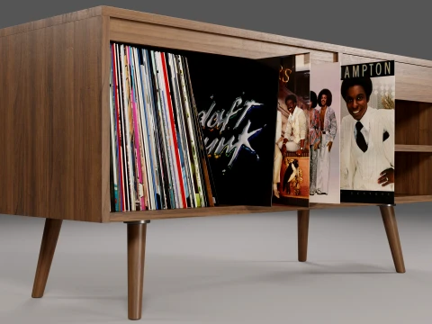Vinyl Storage No11 3D Model