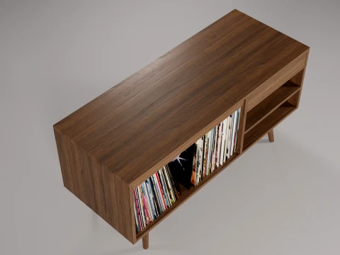 Vinyl Storage No11 3D Model