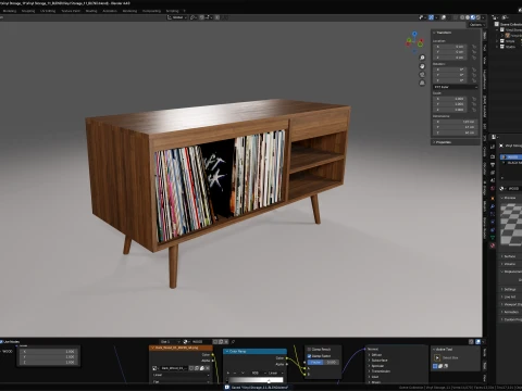 Vinyl Storage No11 3D Model