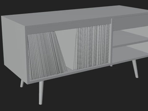 Vinyl Storage No11 3D Model