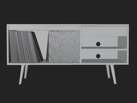 Vinyl Storage No11 3D Model