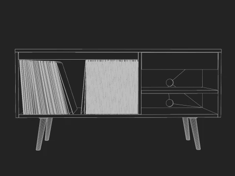 Vinyl Storage No11 3D Model
