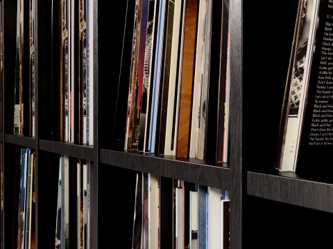 Vinyl Storage No12 3D Model