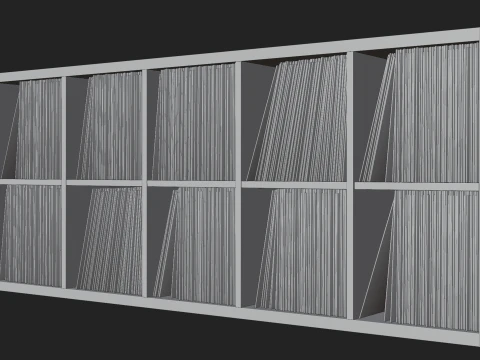 Vinyl Storage No12 3D Model
