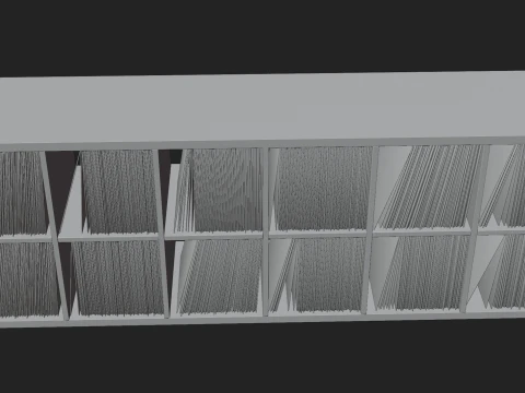 Vinyl Storage No12 3D Model
