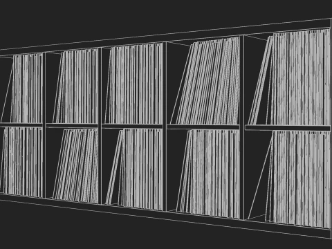 Vinyl Storage No12 3D Model