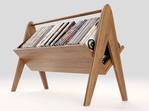 Vinyl Storage No13 3D Model