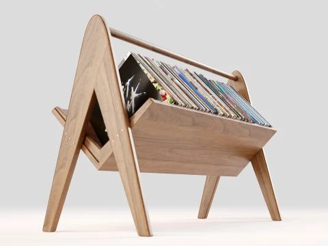 Vinyl Storage No13 3D Model