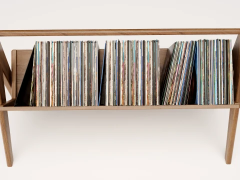 Vinyl Storage No13 3D Model