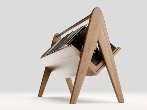 Vinyl Storage No13 3D Model