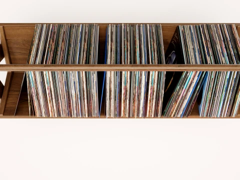 Vinyl Storage No13 3D Model
