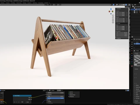 Vinyl Storage No13 3D Model