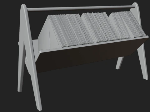 Vinyl Storage No13 3D Model