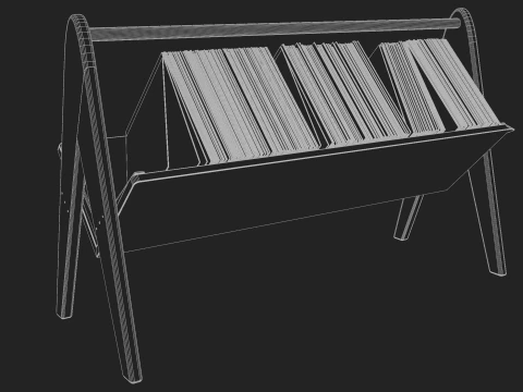 Vinyl Storage No13 3D Model