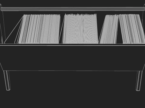 Vinyl Storage No13 3D Model