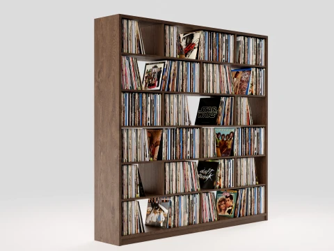 Vinyl Storage No14 3D Model
