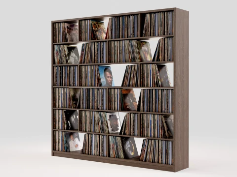 Vinyl Storage No14 3D Model