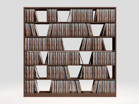 Vinyl Storage No14 3D Model