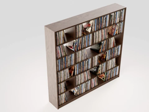 Vinyl Storage No14 3D Model