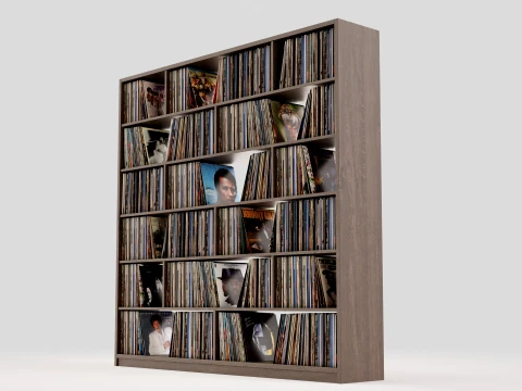 Vinyl Storage No14 3D Model