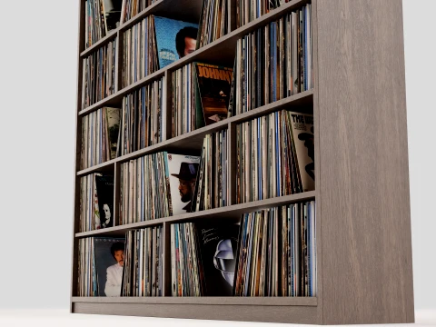 Vinyl Storage No14 3D Model