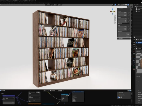 Vinyl Storage No14 3D Model
