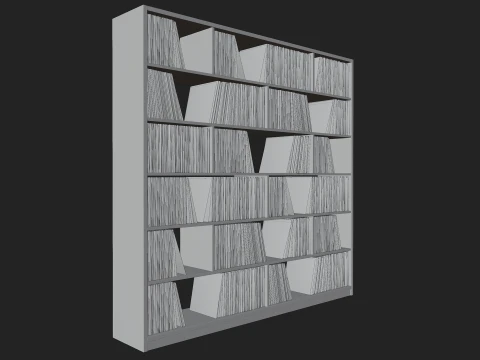 Vinyl Storage No14 3D Model