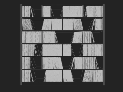 Vinyl Storage No14 3D Model