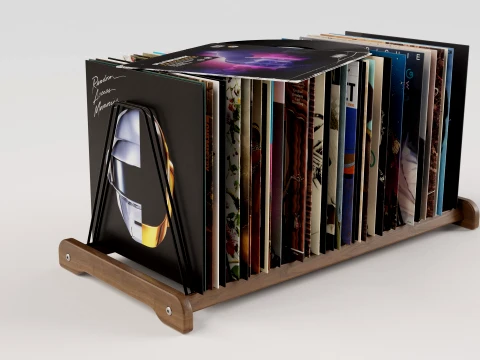 Vinyl Storage No15 3D Model