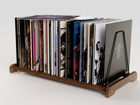 Vinyl Storage No15 3D Model