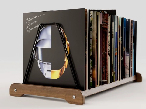 Vinyl Storage No15 3D Model