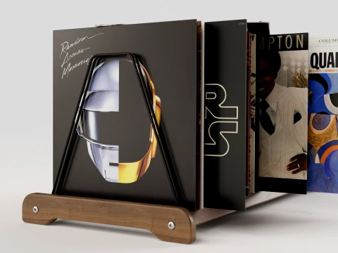 Vinyl Storage No15 3D Model