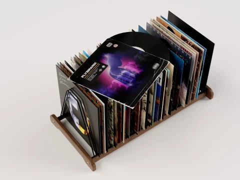 Vinyl Storage No15 3D Model