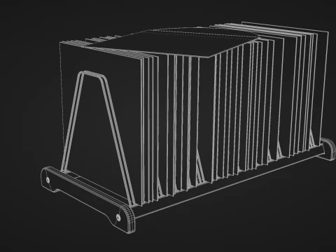 Vinyl Storage No15 3D Model