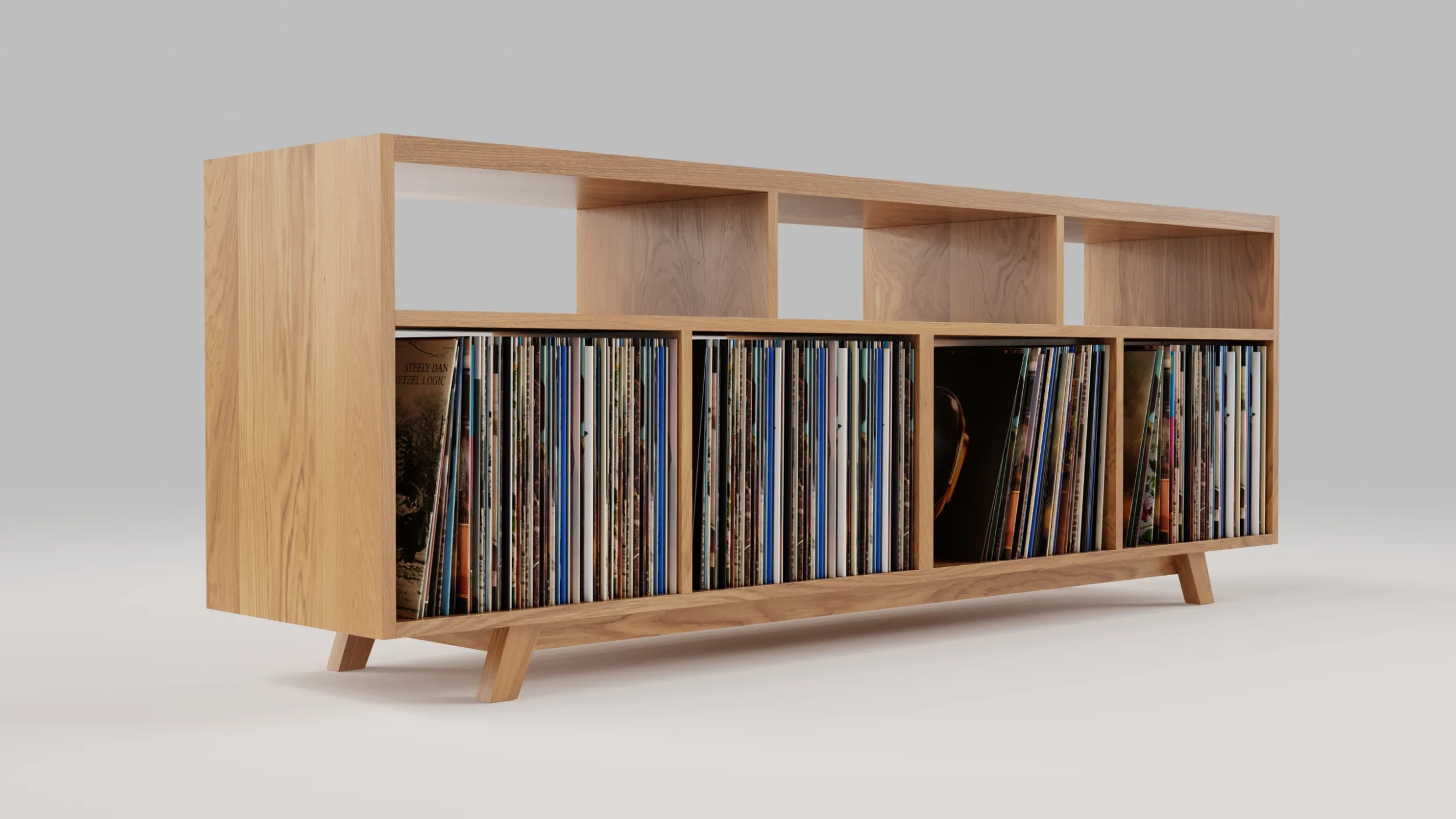 Vinyl Storage No17 3D Model .c4d .max .obj .3ds .fbx .stl .blend