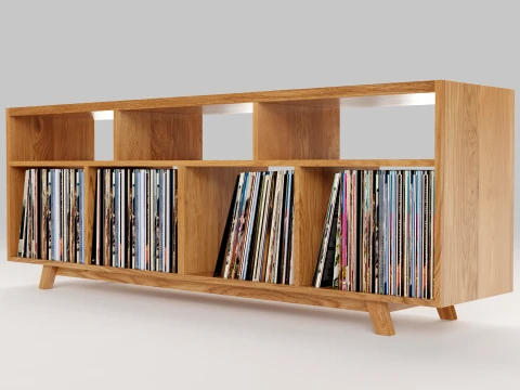 Vinyl Storage No17 3D Model