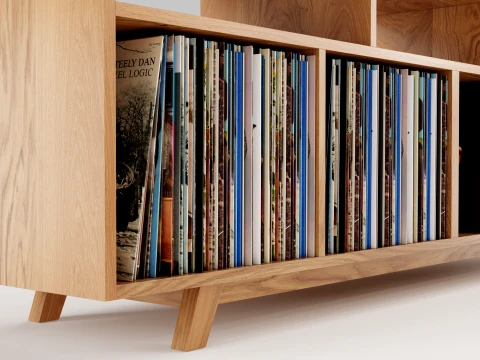 Vinyl Storage No17 3D Model