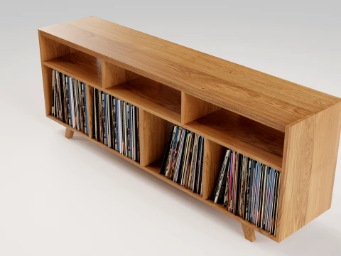 Vinyl Storage No17 3D Model