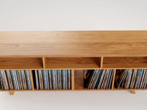 Vinyl Storage No17 3D Model