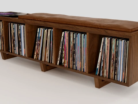 Vinyl Storage No18 3D Model