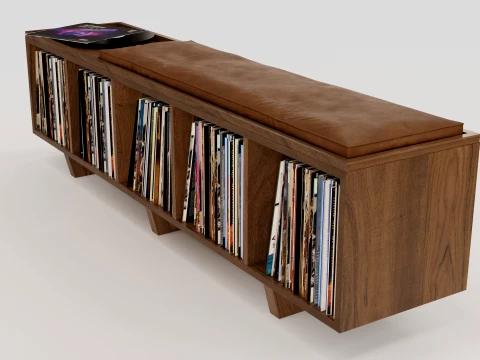 Vinyl Storage No18 3D Model
