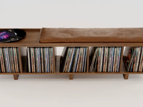 Vinyl Storage No18 3D Model